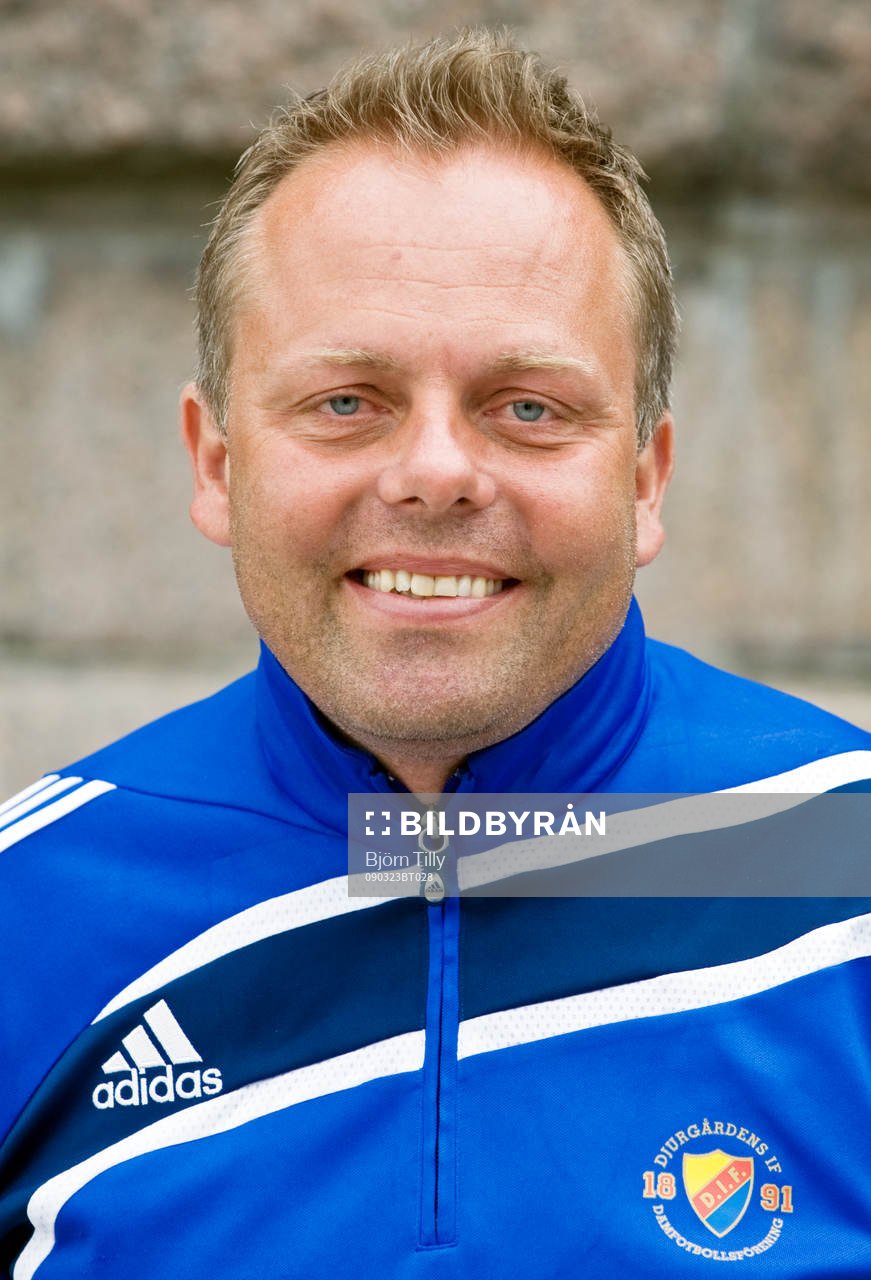  Anders Johansson, tränare, Djurgården.