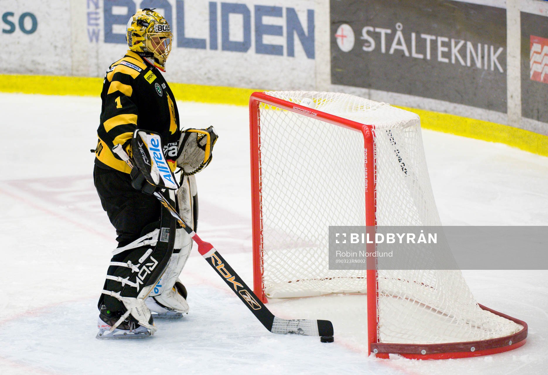 Andreas Hadelöv, Målvakt Skellefteå depp
