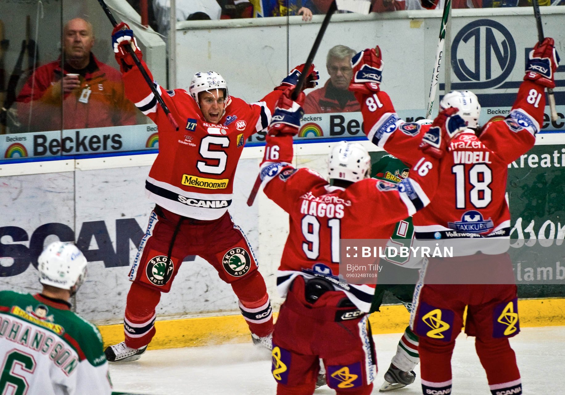 Dragan Umicevic, Södertälje, jubel