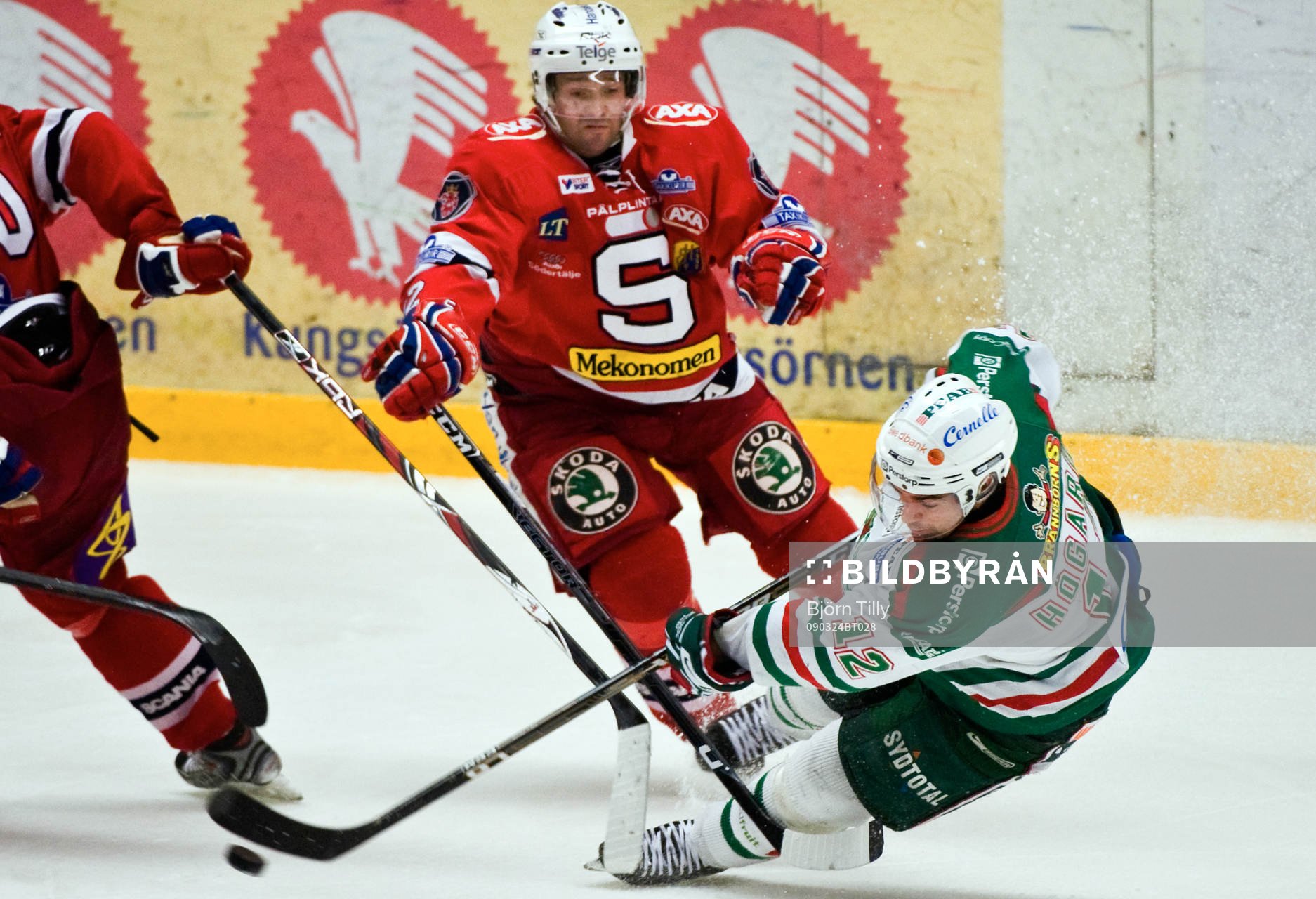 Stefan Bemström, Södertälje och Peter Högardh, Rögle