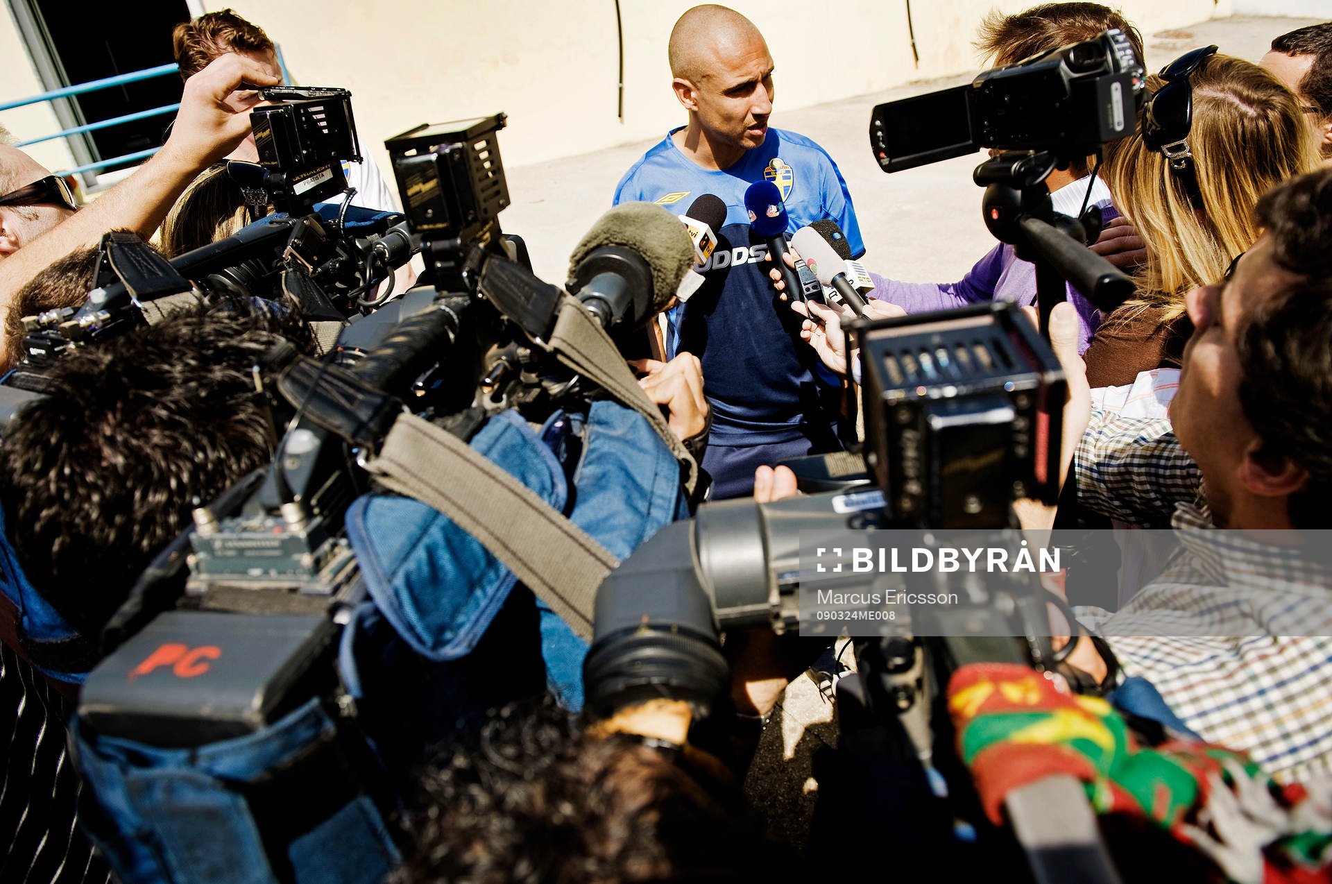Henrik Larsson. Press, media