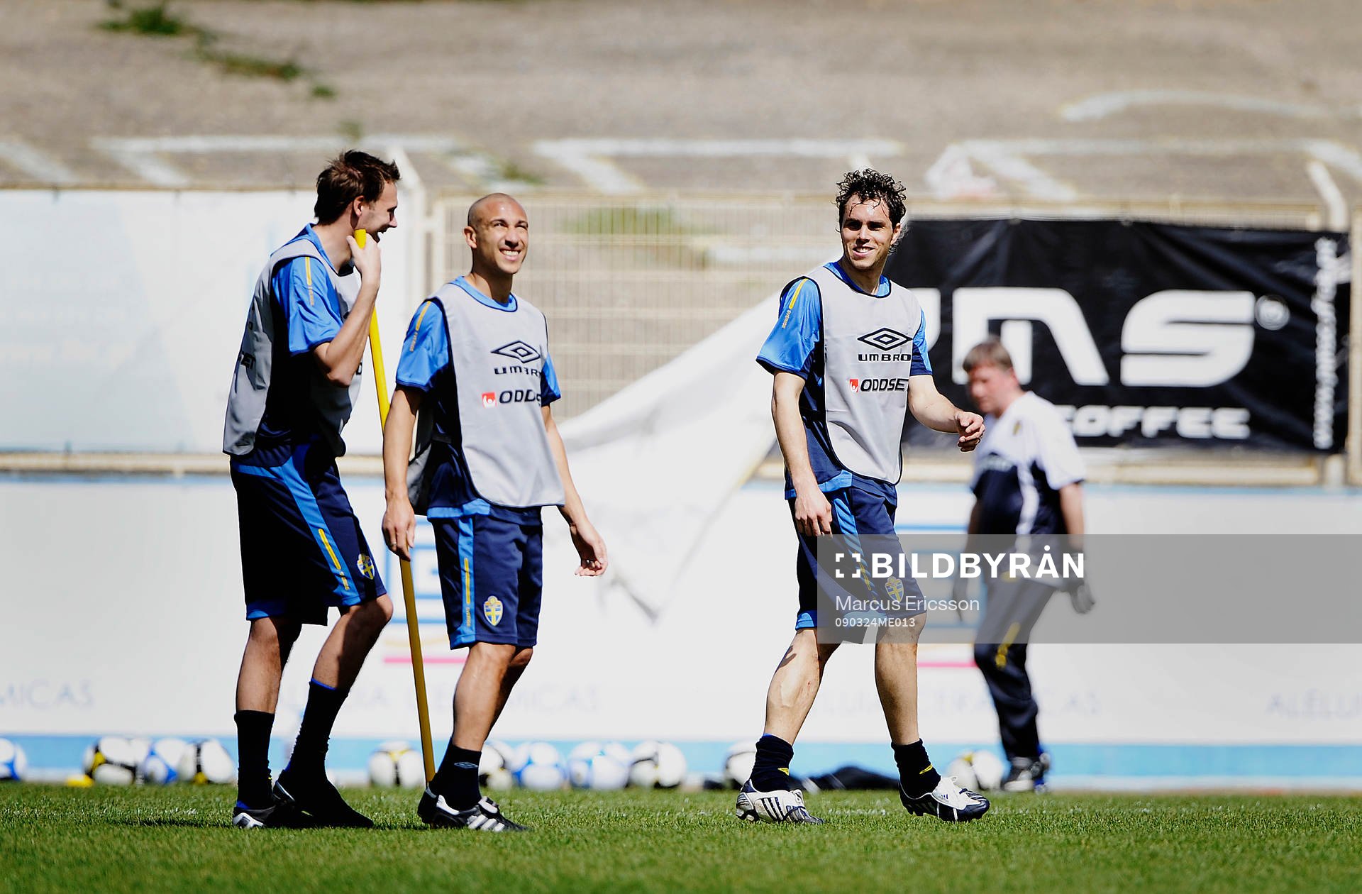 Andreas Granqvist, Henrik Larsson och Johan Elmander
