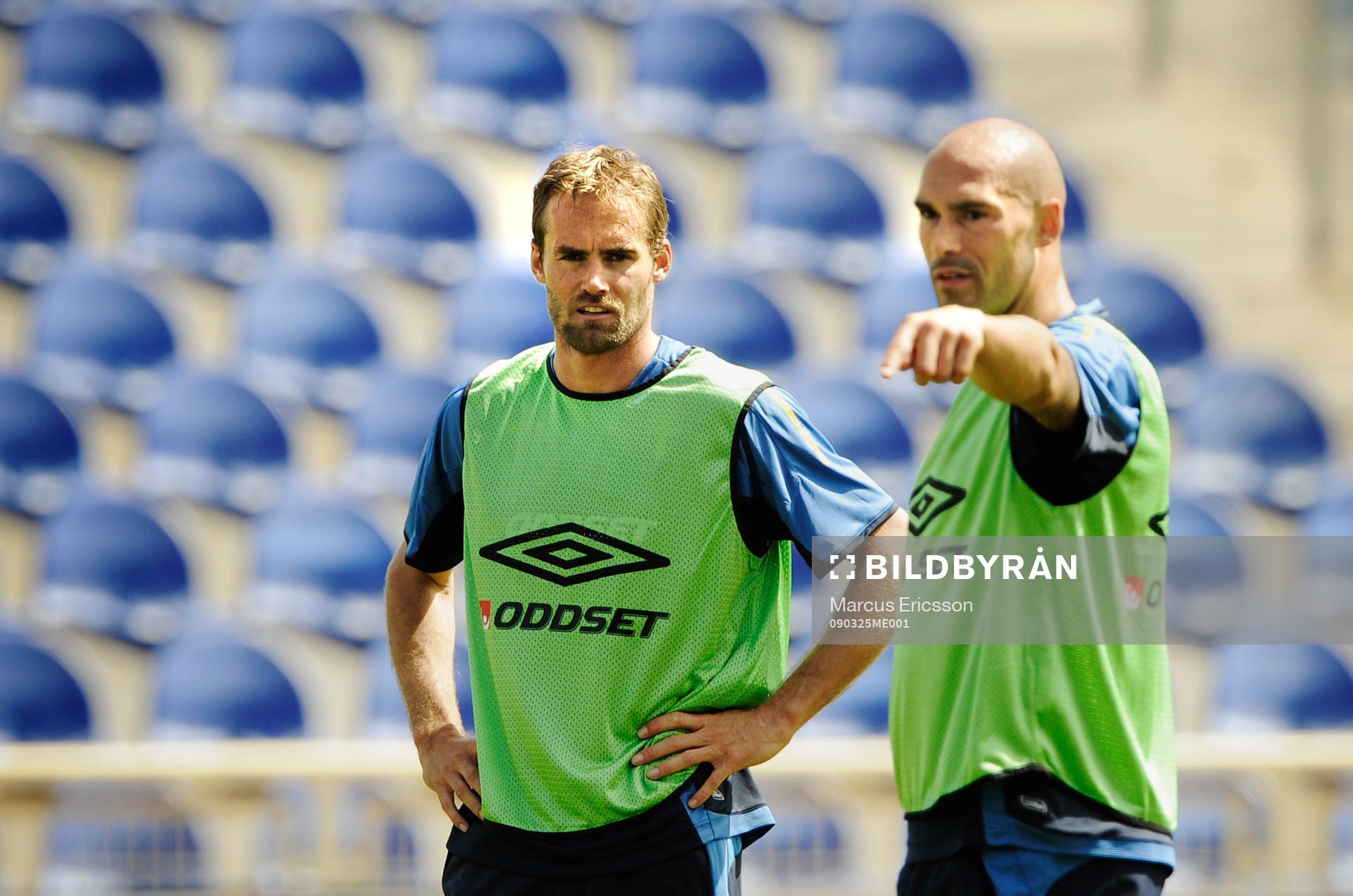 Olof Mellberg och Daniel Majstorovic tillsammans i