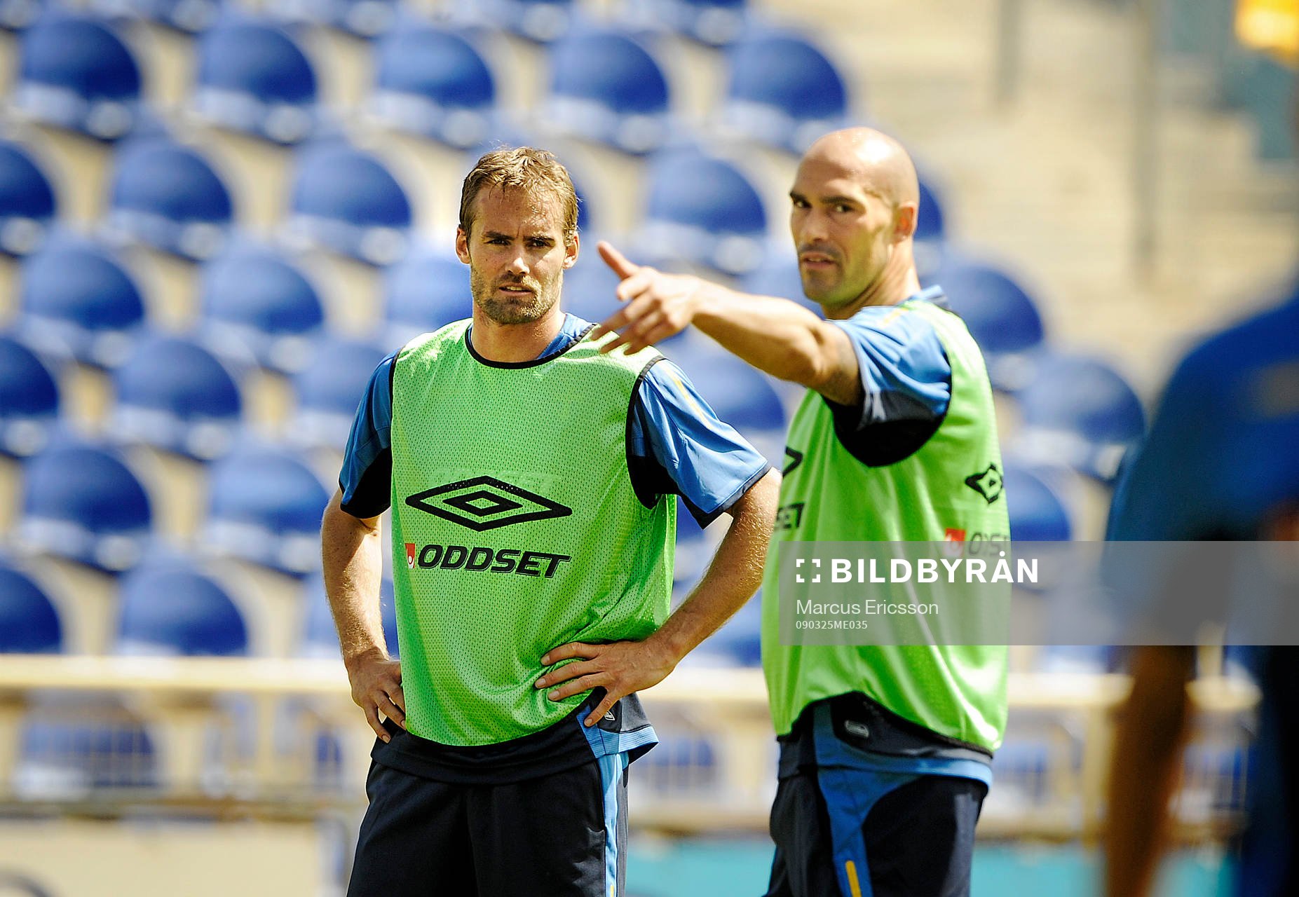 Olof Mellberg och Daniel Majstorovic tillsammans i