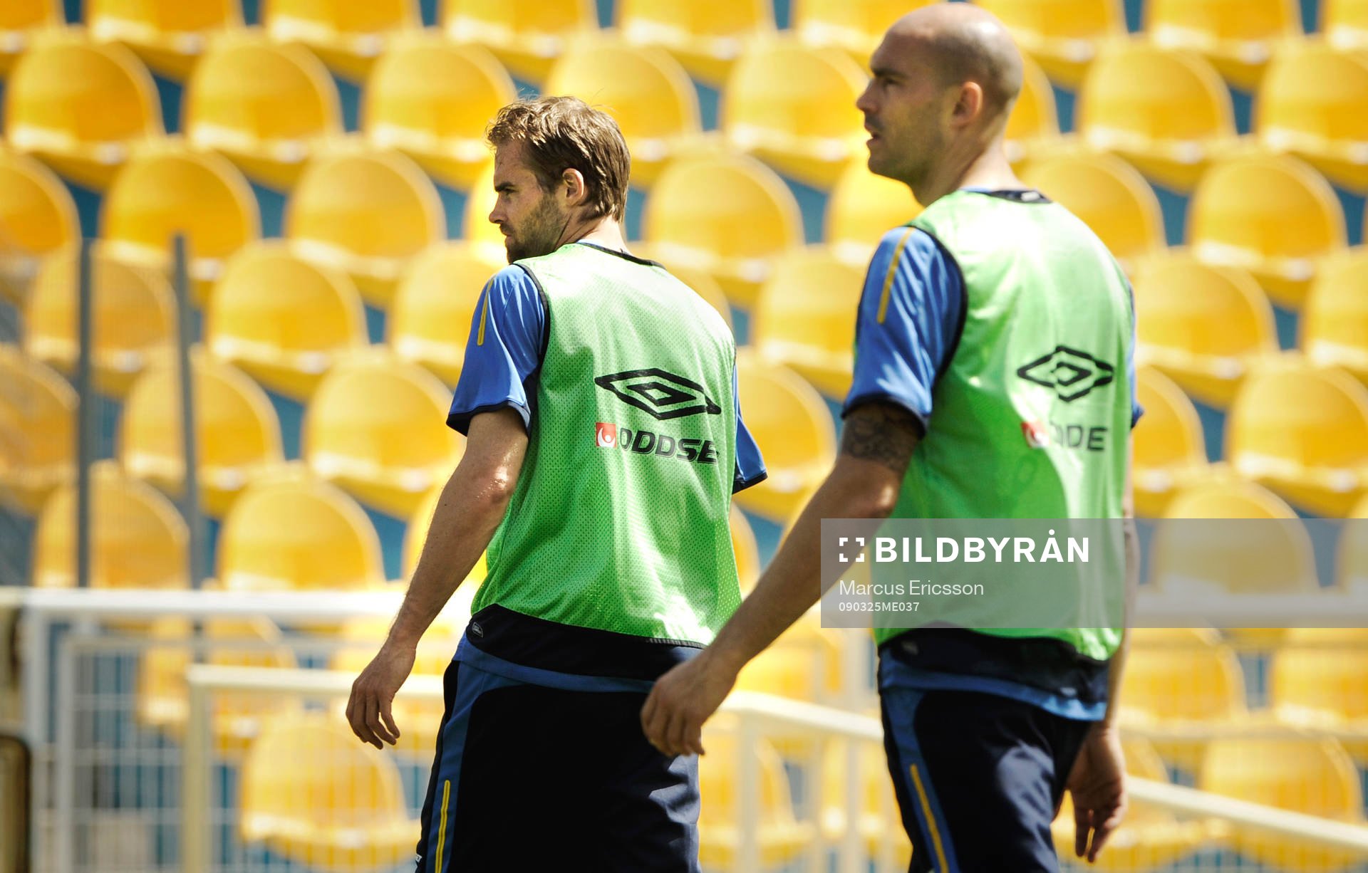 Olof Mellberg och Daniel Majstorovic tillsammans i
