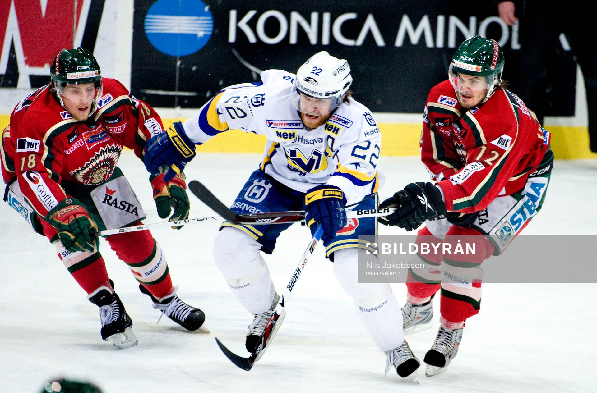 Joakim Andersson, Karl Fabricius, Frölunda, David