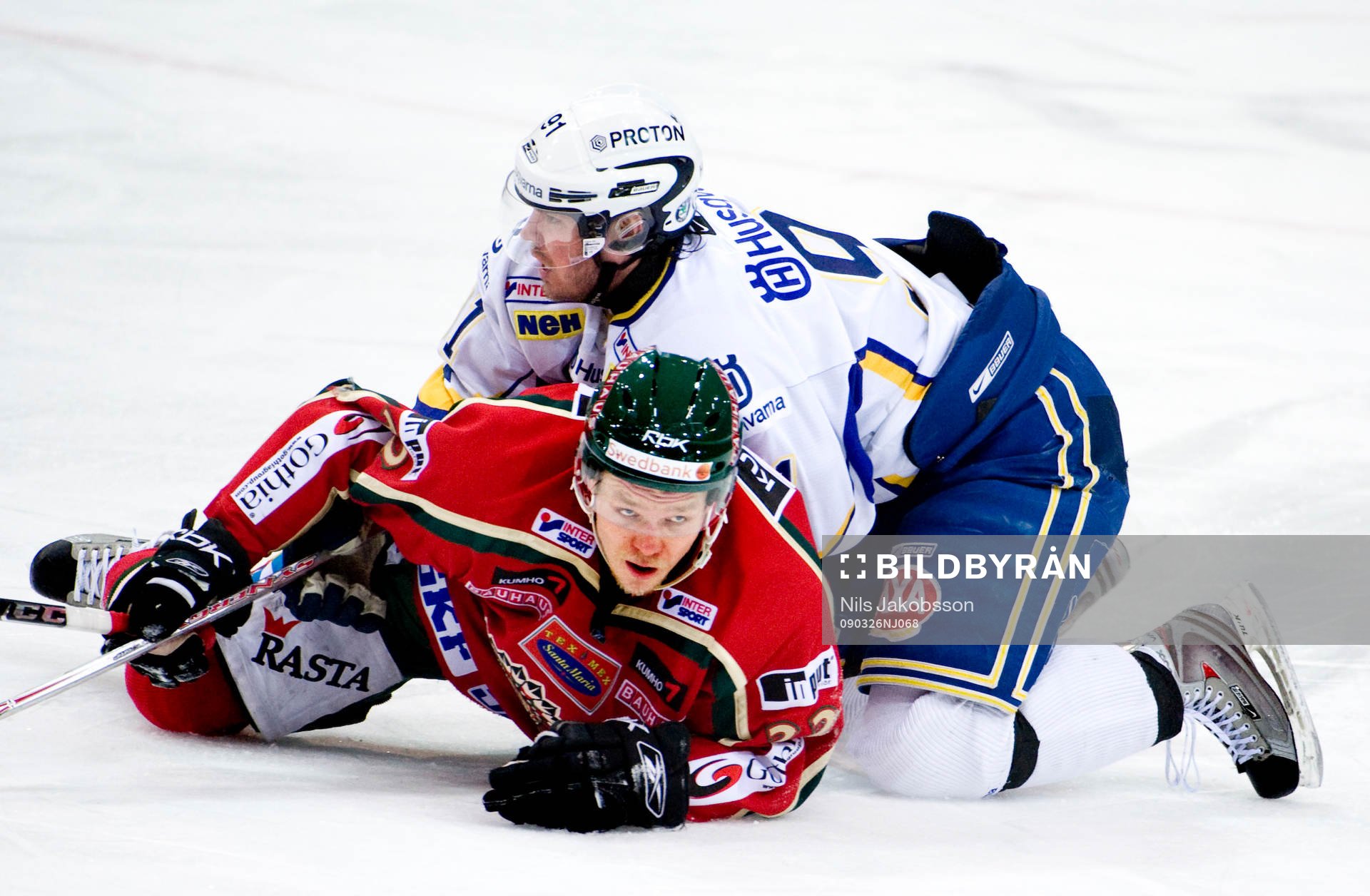 Janne Niskala, Frölunda, Björn Melin, HV71