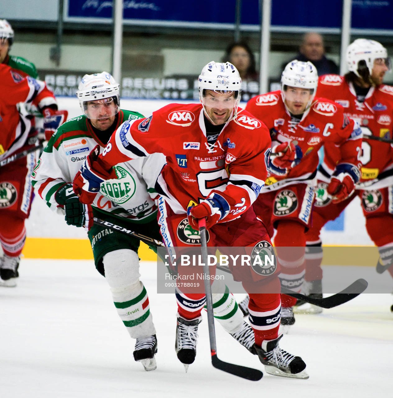Jonas Höglund, Södertälje och Peter Högardh, Rögle