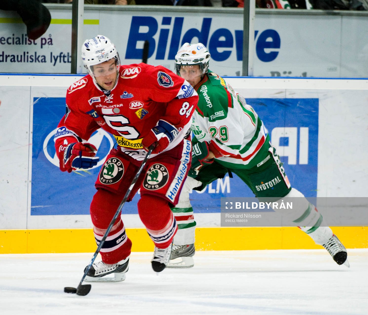 Dragan Umicevic, Södertälje och Chris Abbott, Rögle