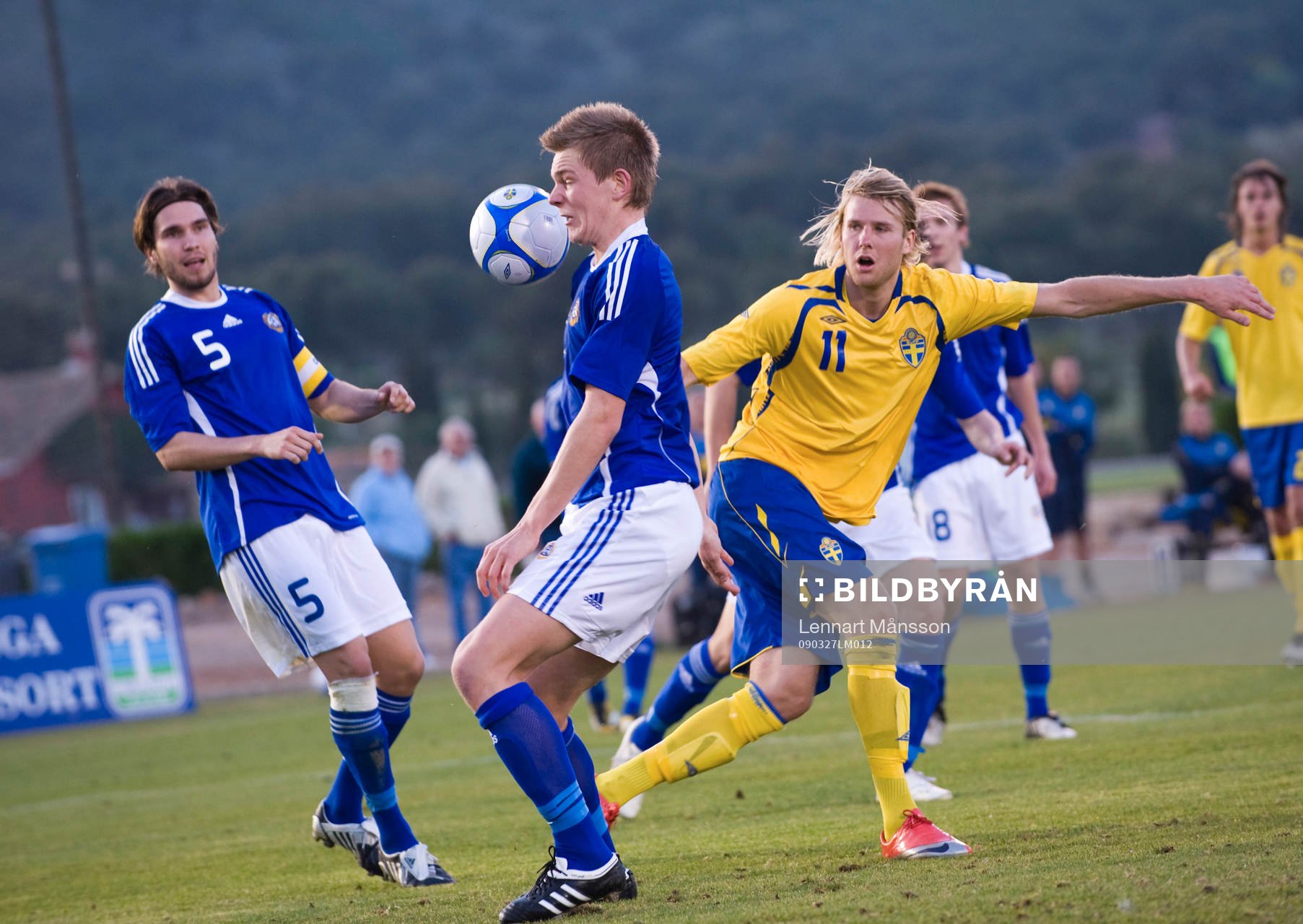 Ola Toivonen laddar mot Finlands mål