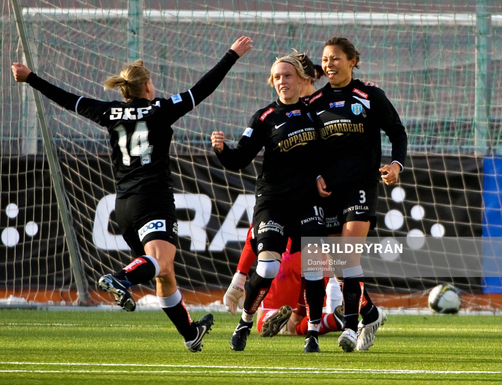 Fotboll, dam, Damallsvenskan, Kopparbergs Göteborg - Ldb