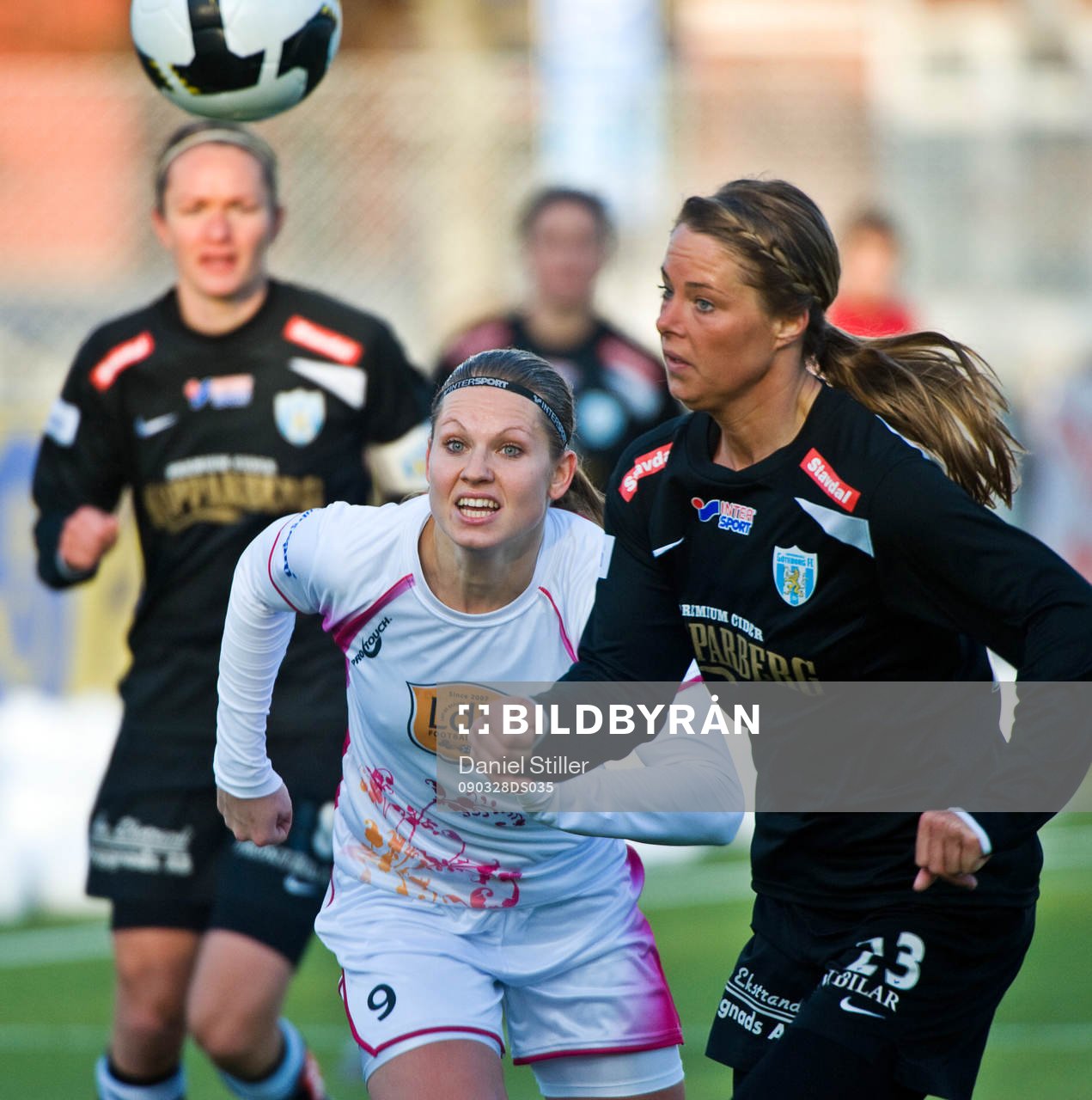 Fotboll, dam, Damallsvenskan, Kopparbergs Göteborg - Ldb
