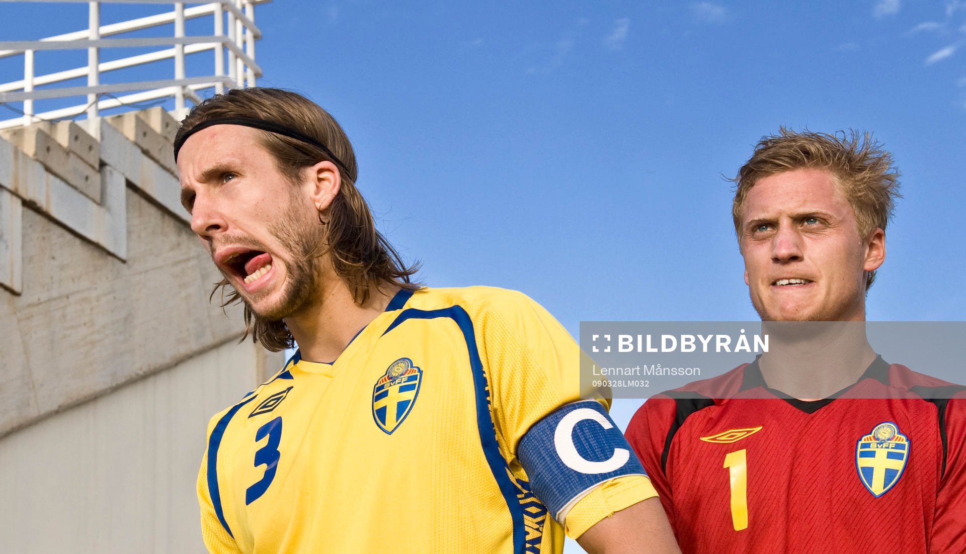 Mattias Bjärsmyr och Pär Hansson, målvakt