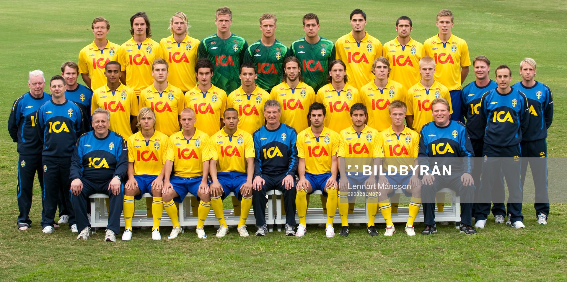 Fotboll, U21, Sverige, lagbild