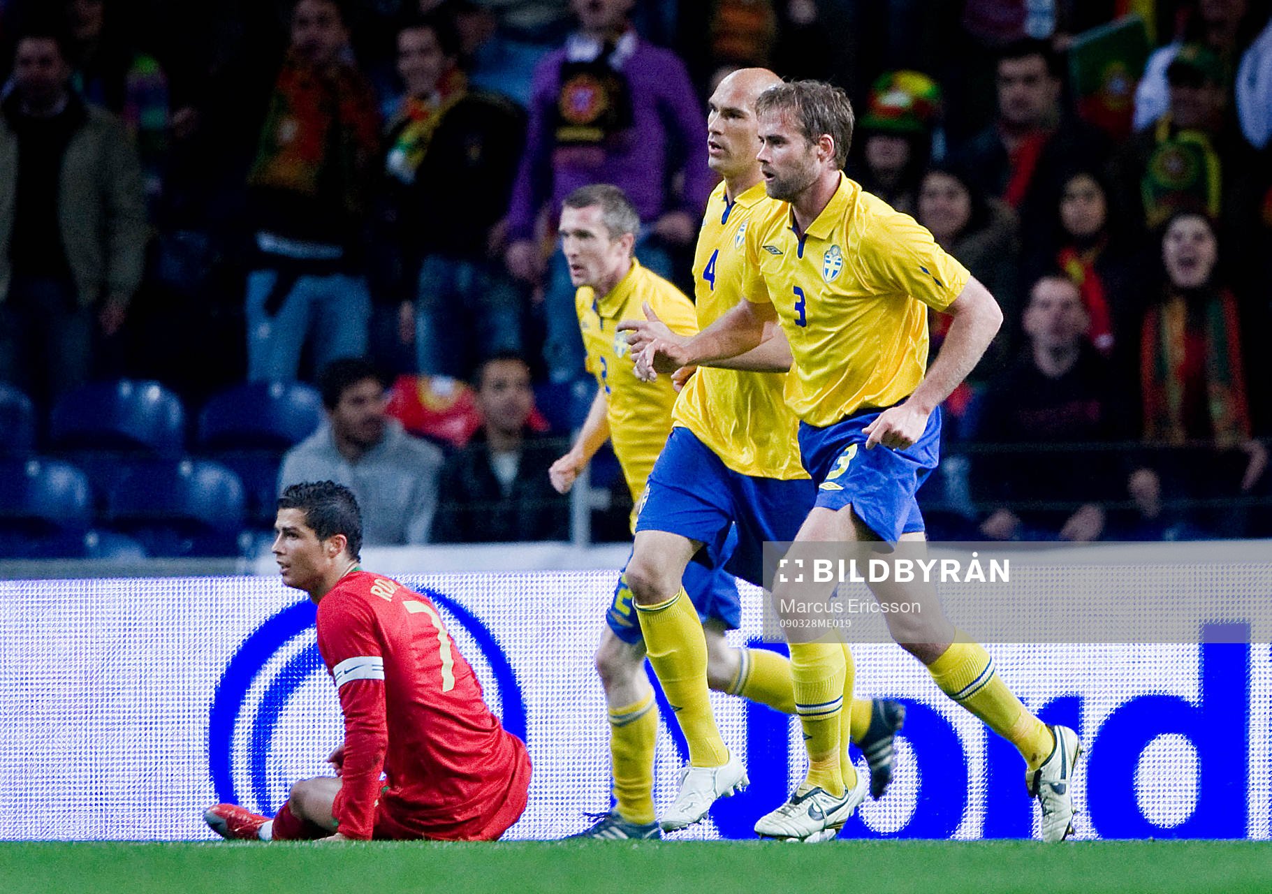 Daniel Majstorovic och Olof Mellberg, Sverige