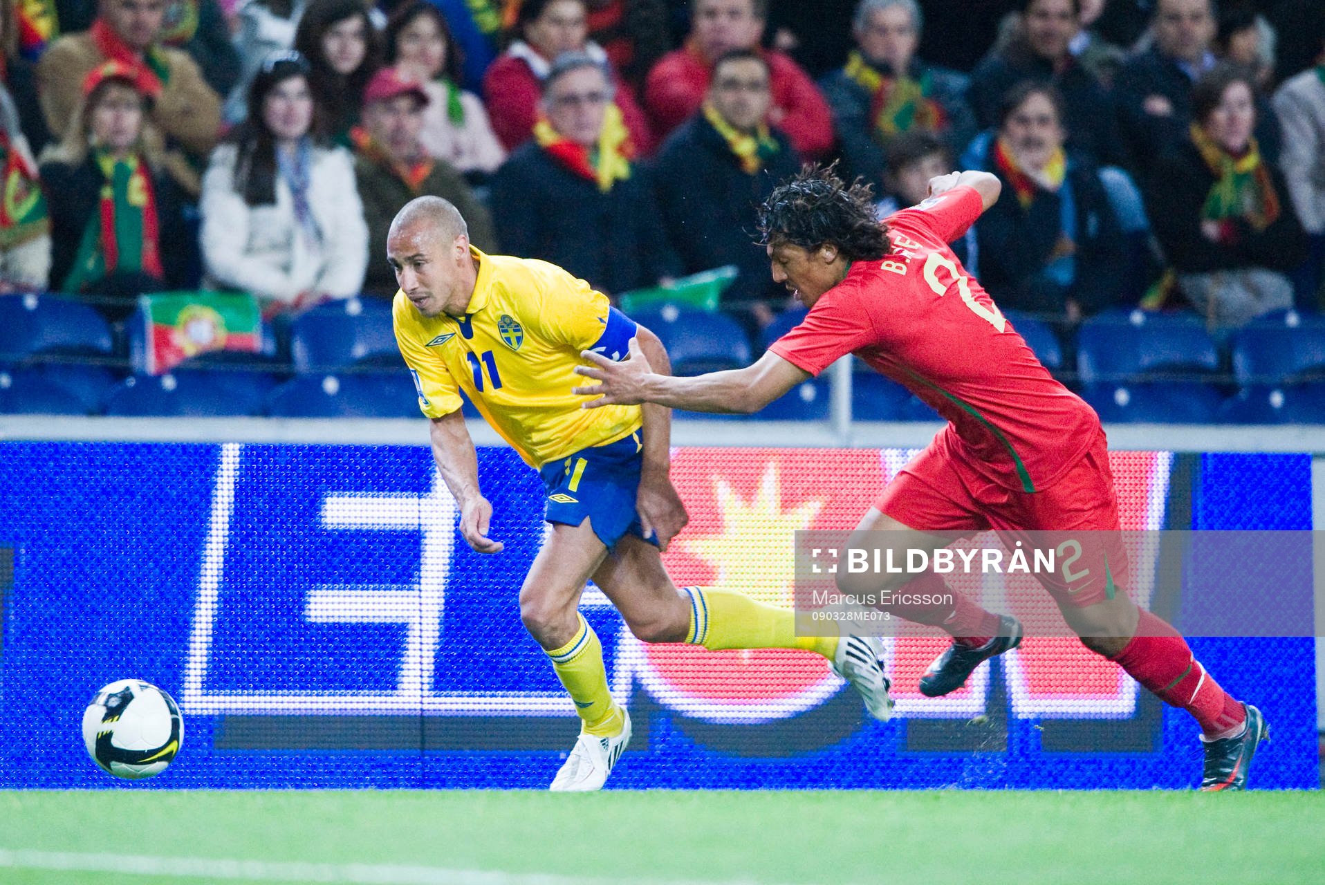 Henrik Larsson, Sverige och Bruno Alves, Portugal