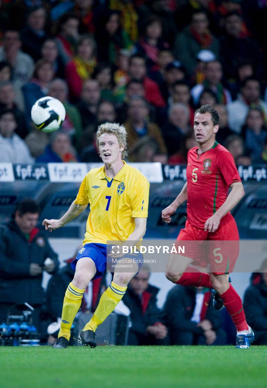 Rasmus Elm, Sverige lägger in bollen. Duda, Portugal bakom