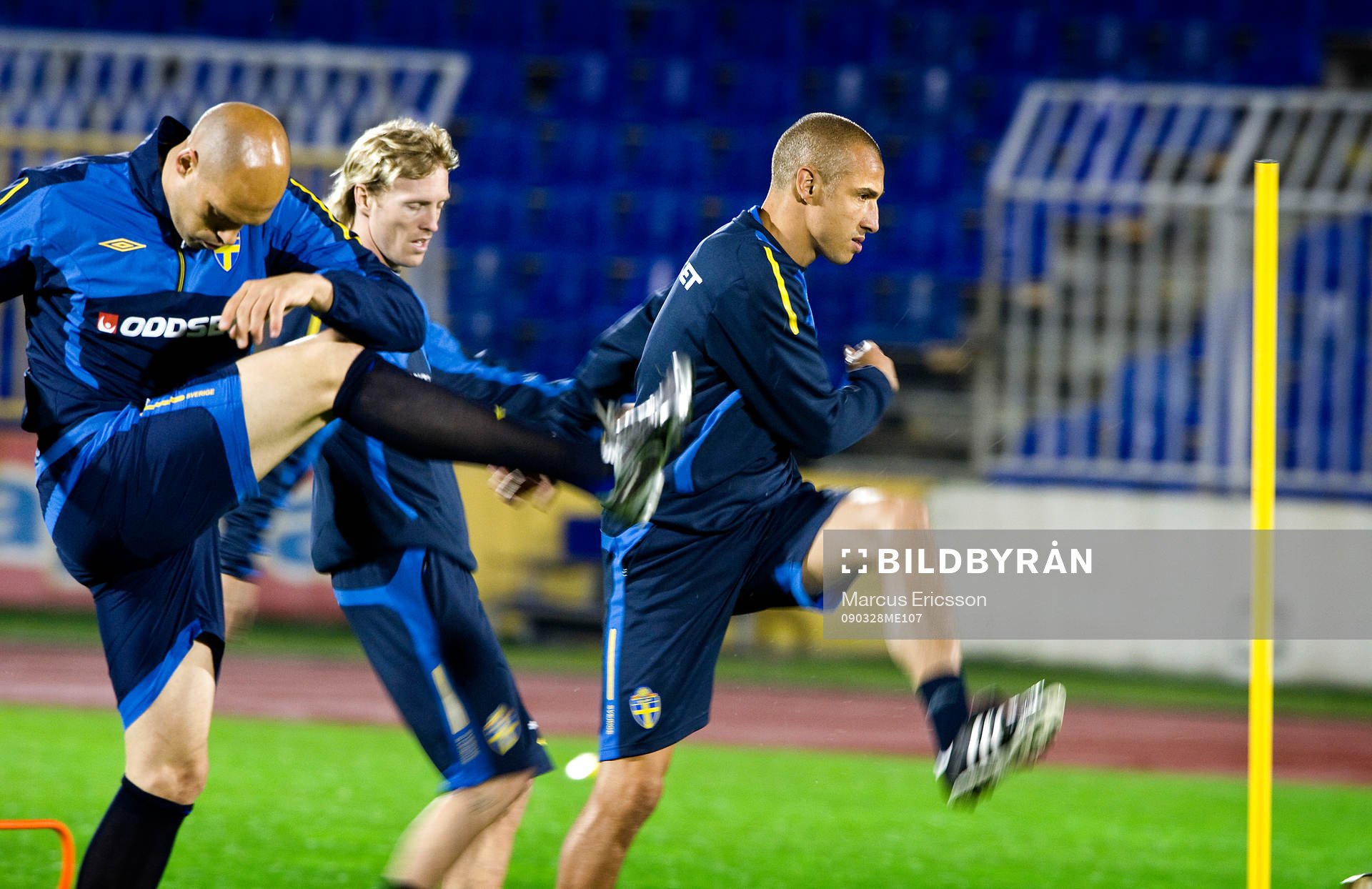 Daniel Majstorovic, Christian Wilhelmsson och Henrik Larsson