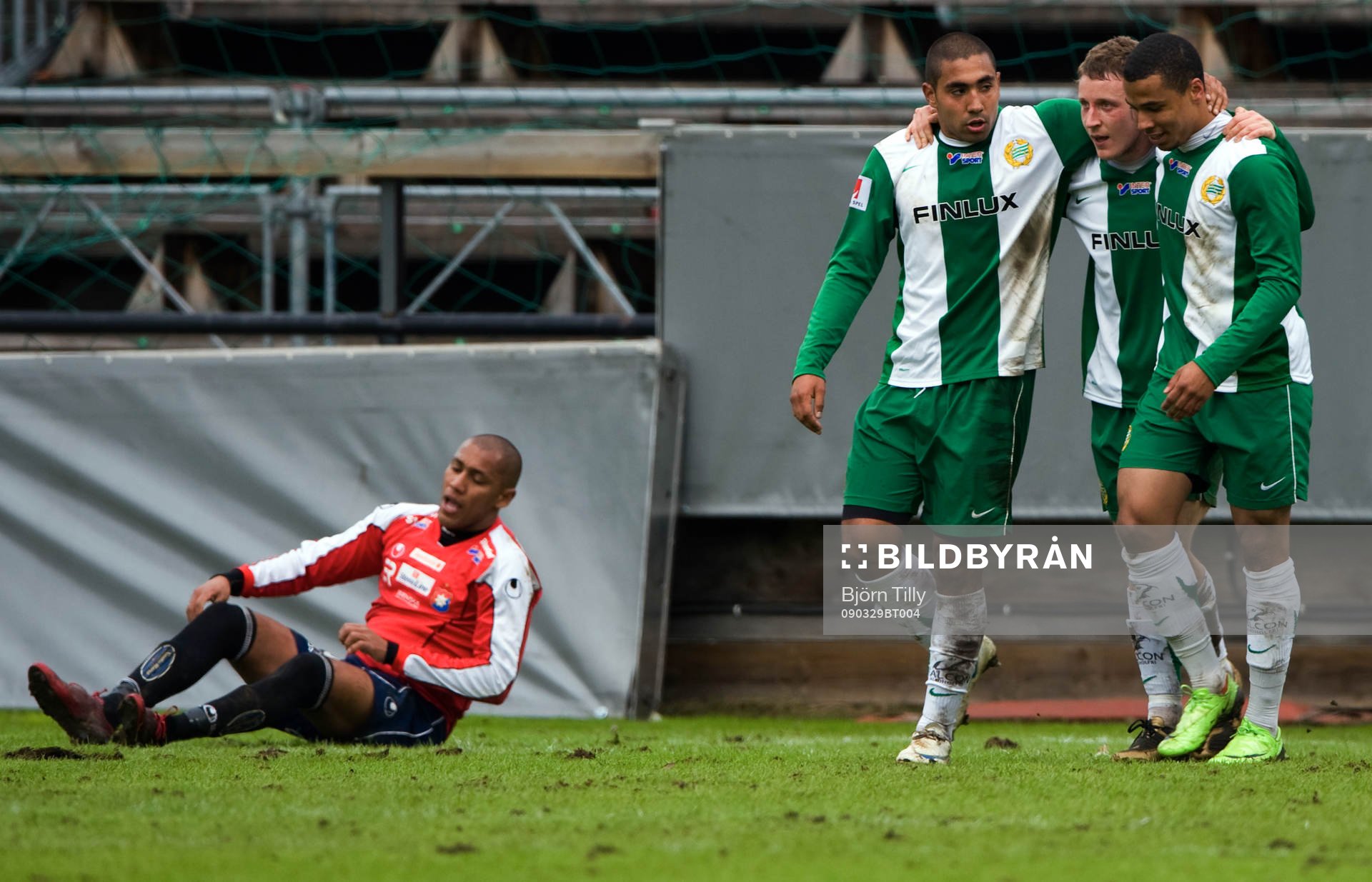 Sebastian Castro-Tello, Haris Laitinen och Charlie Davies,