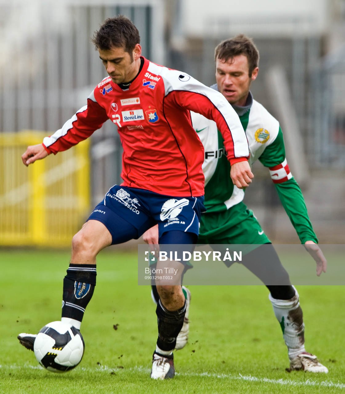 Björn Anklev, Örgryte och Mikkel Jensen, Hammarby