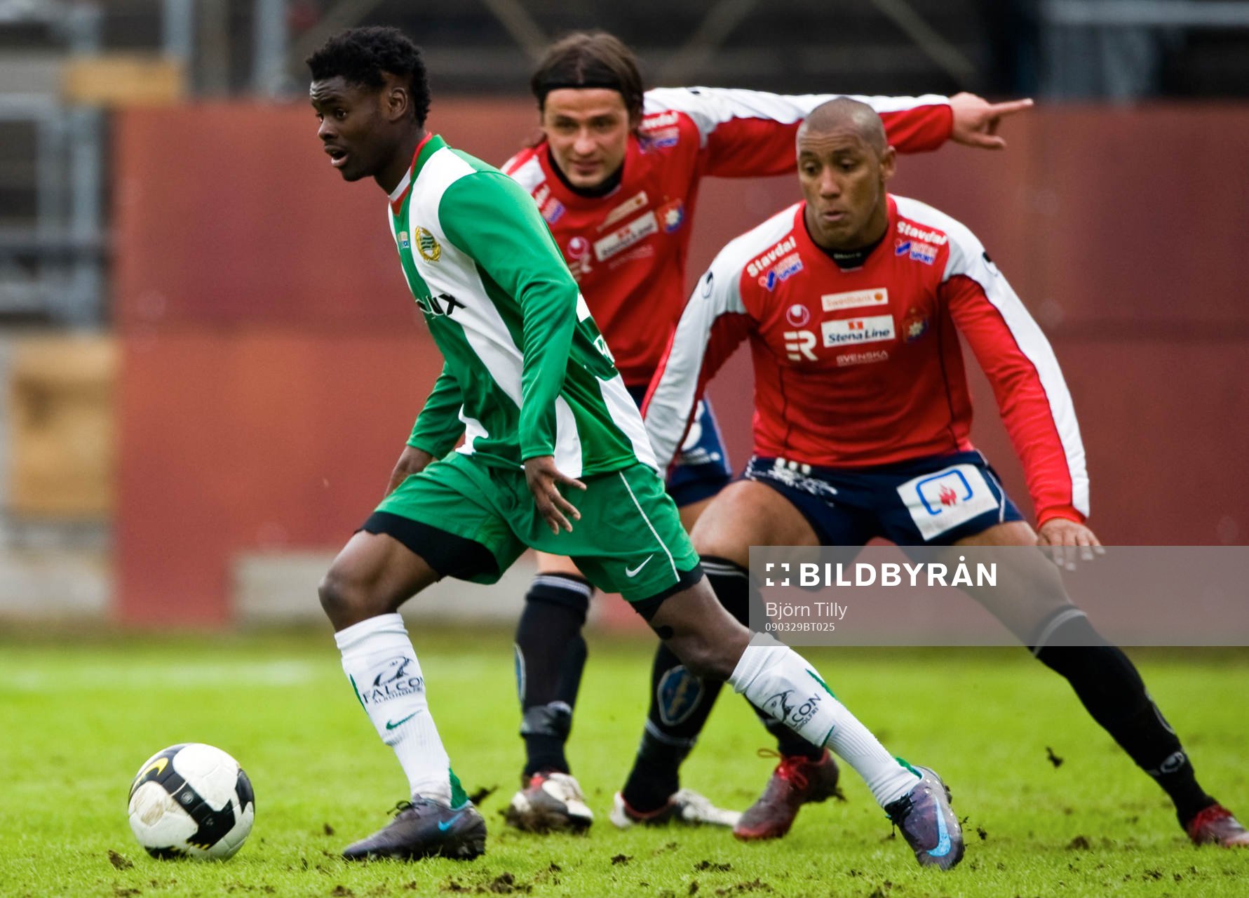 Maic Sema, Hammarby. Pavel Zavadil och Alessandro Silva