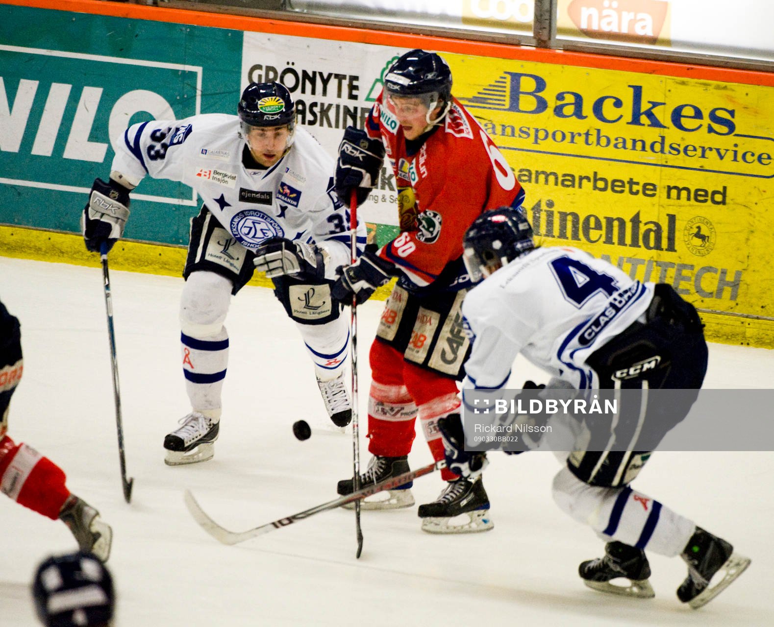 David Bornhammar och Oliver Ekman-Larsson, Leksand. Erik