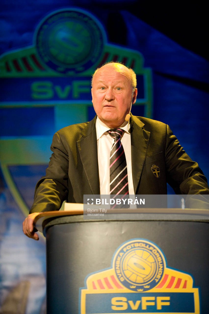 Lars-.Åke Lagrell, Ordförande Svenska Fotbollförbundet