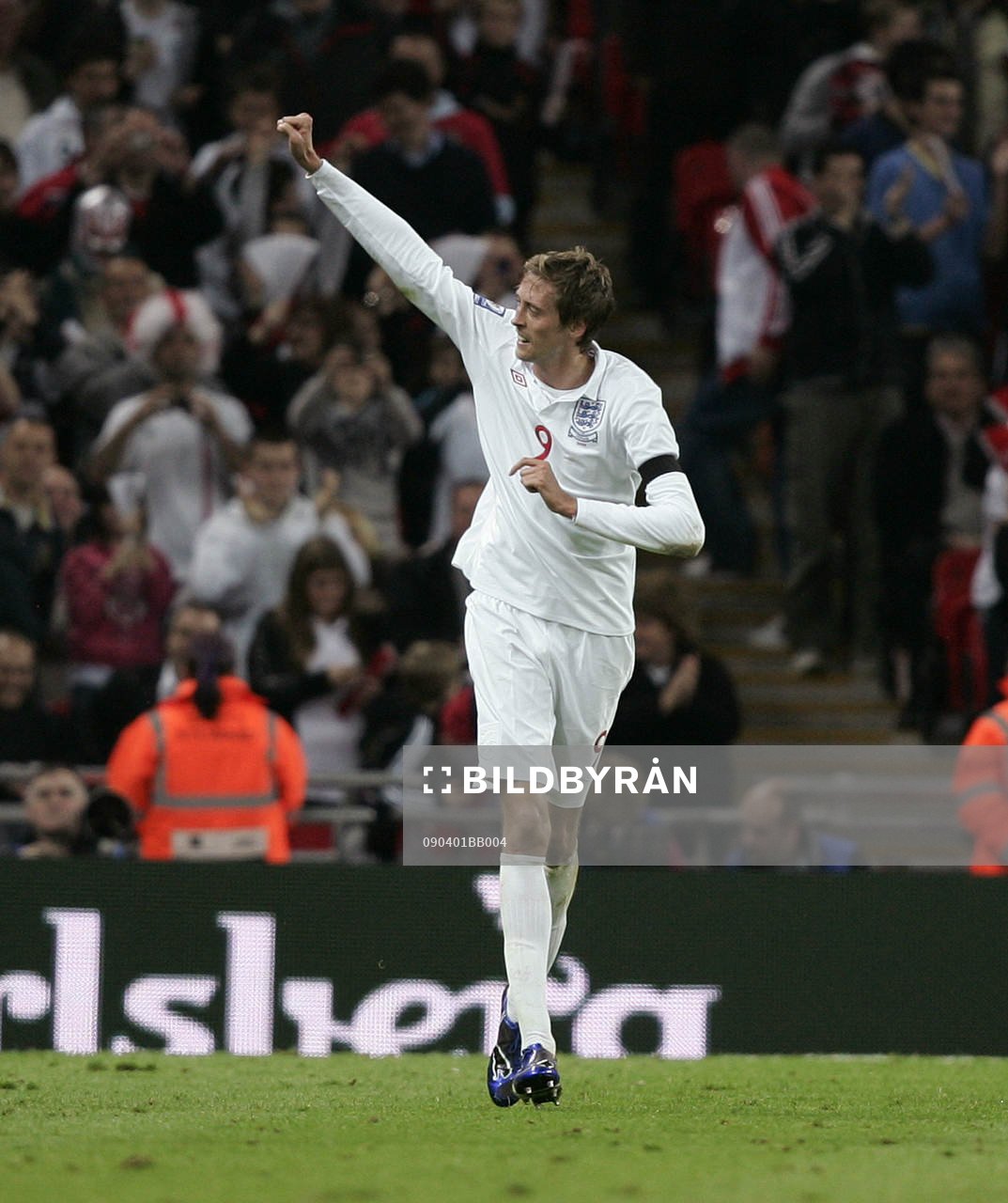 Peter Crouch, jubel