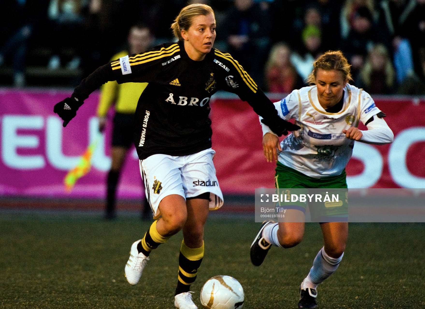 Linda Sembrant, AIK och Johanna Andersson, Hammarby