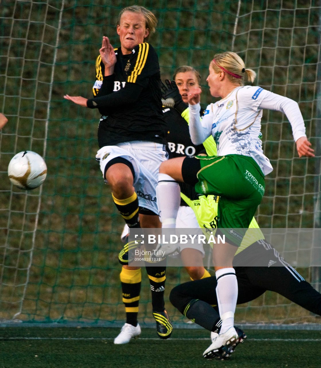 Annica Sjölund, AIK och Annica Svensson, Hammarby