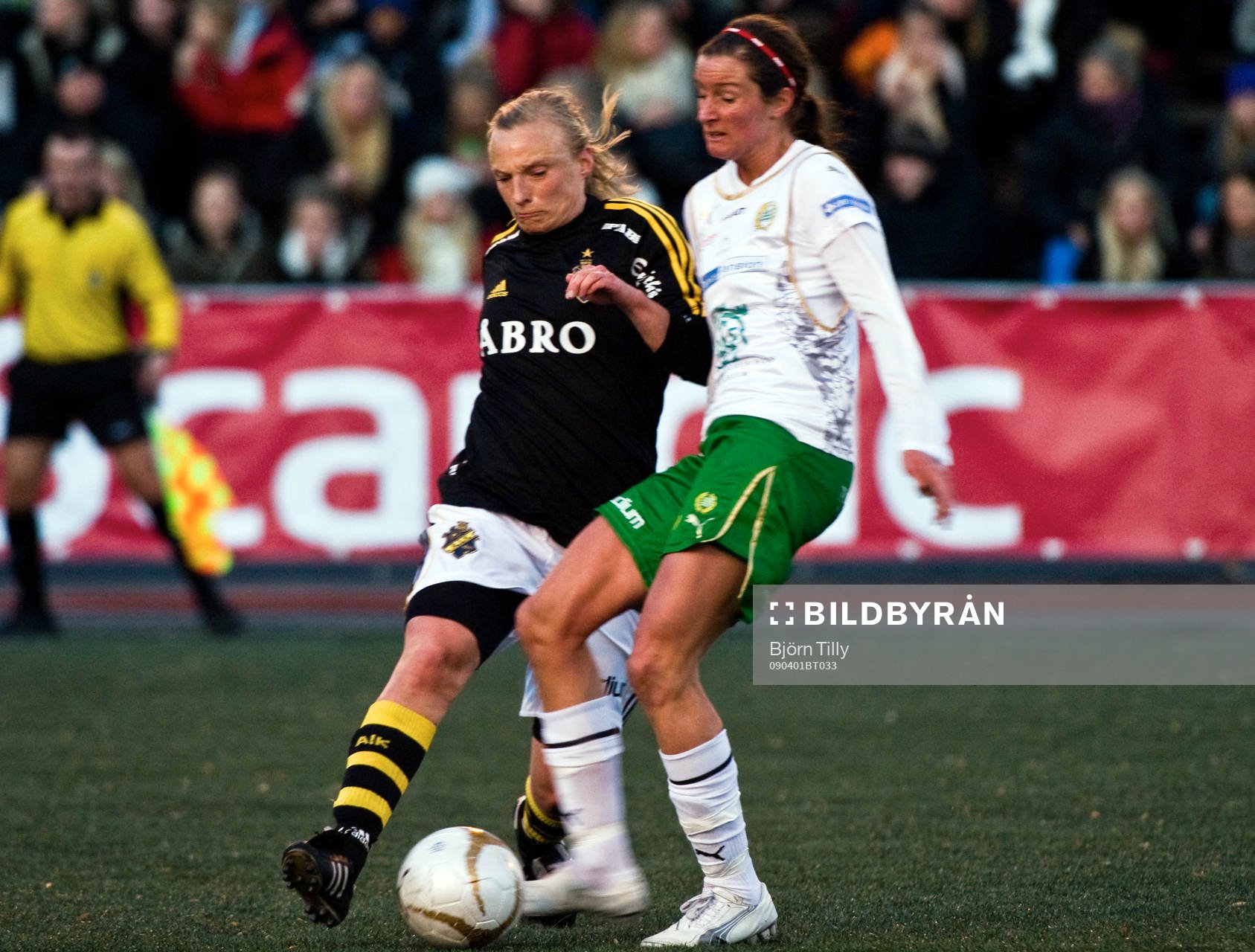 Sofia Simonsson, AIK och Madeleine Tegström, Hammarby
