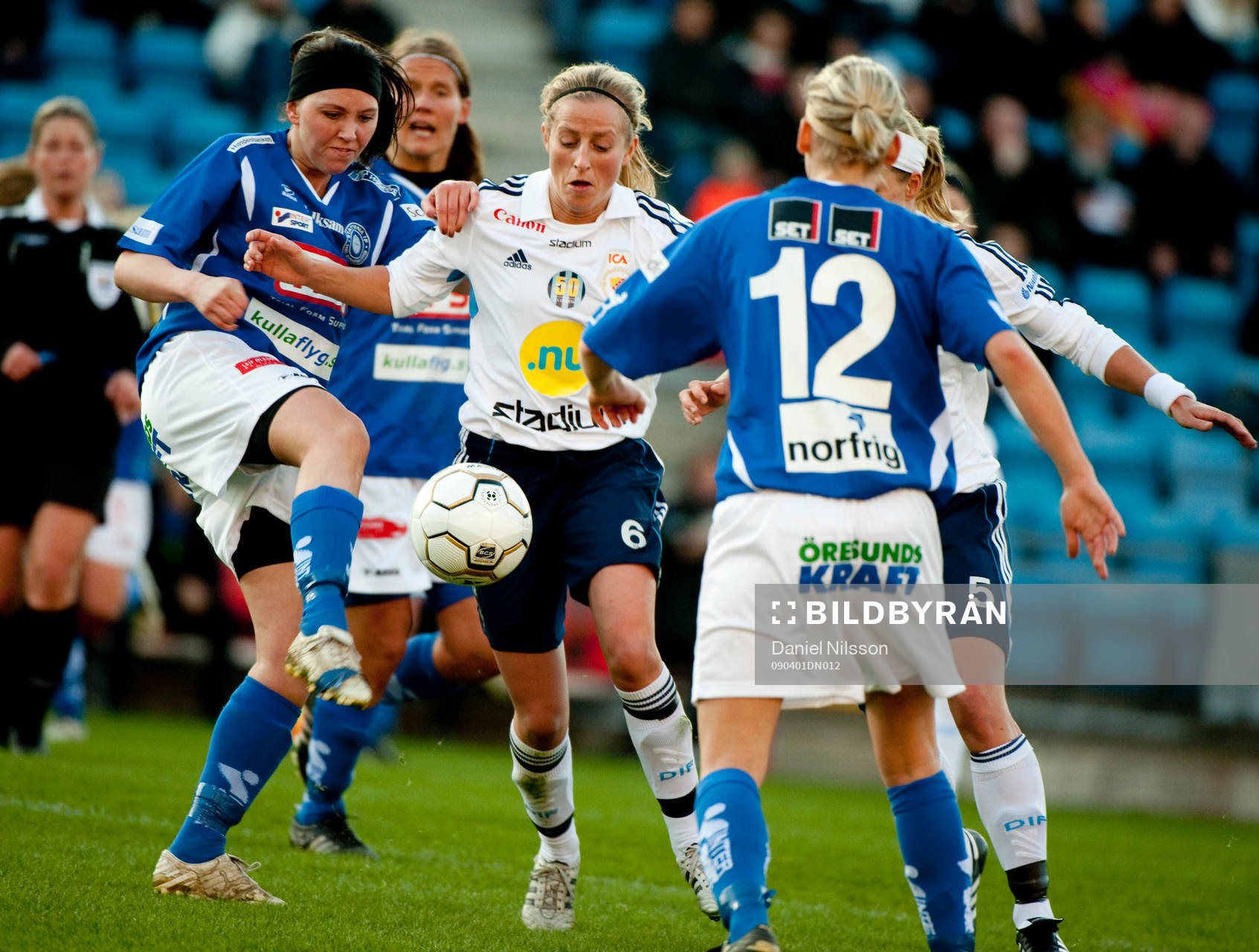 Marijke Callebaut, Djurgården och Caroline Pettersson,