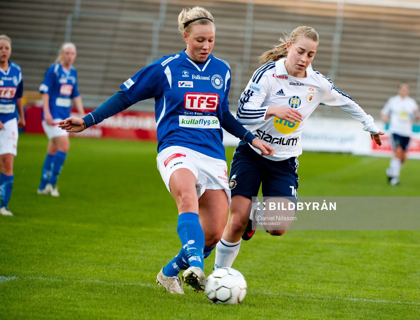 Maja Binkowsky, Stattena och Linda Sällström, Djurgården