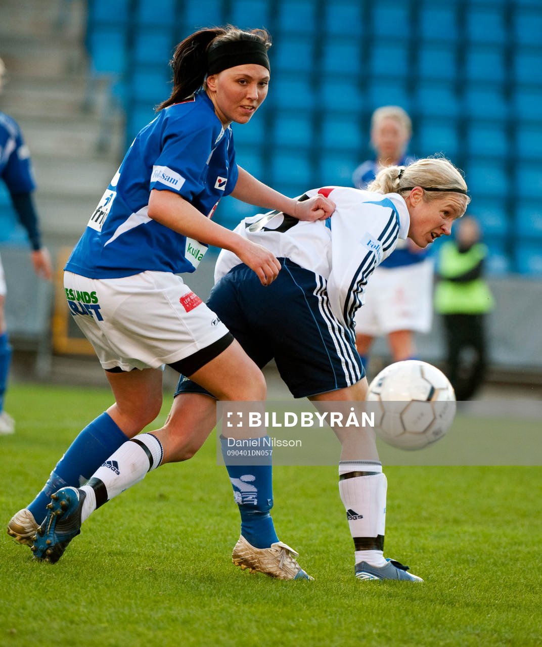 Victoria Svensson, Djurgården och Caroline Pettersson,