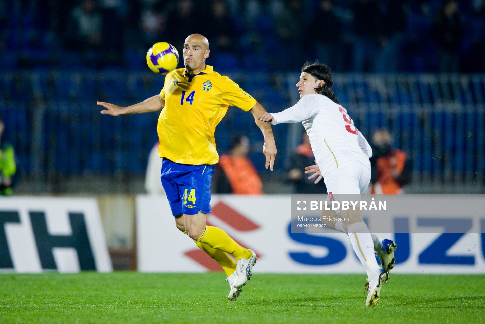 Daniel Majstorovic, Sverige och Marko Pantelic, Serbien