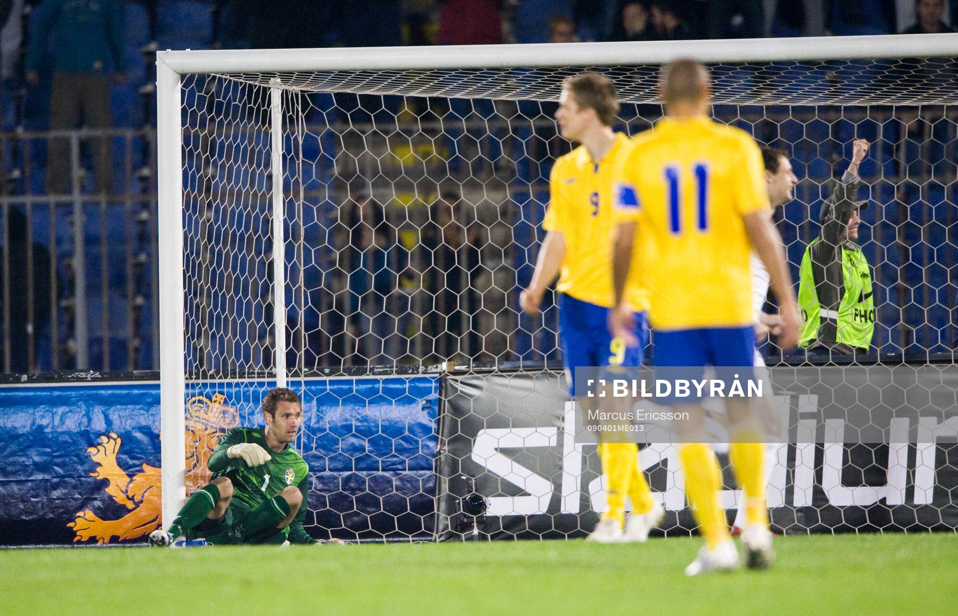 Andreas Isaksson, målvakt, Sverige