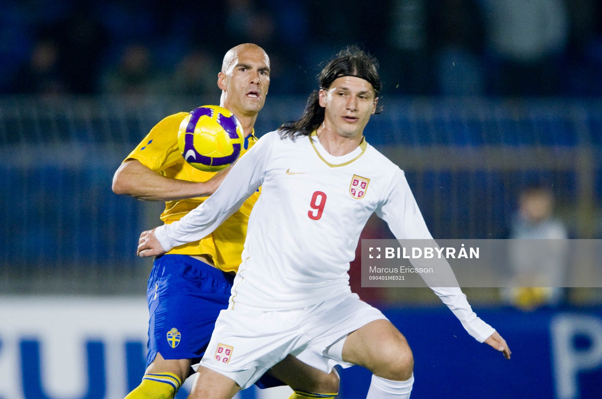 Daniel Majstorovic, Sverige och Marko Pantelic, Serbien
