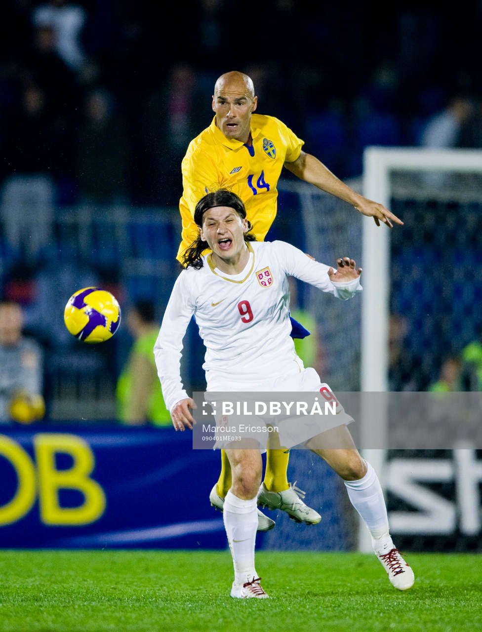 Daniel Majstorovic, Sverige och Marko Pantelic, Serbien