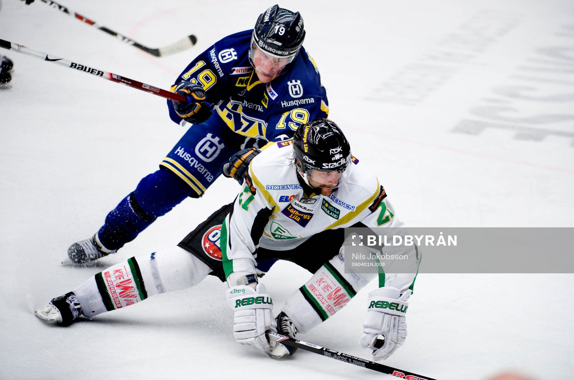 Johan Björk, HV71, Emil Kåberg, Färjestad