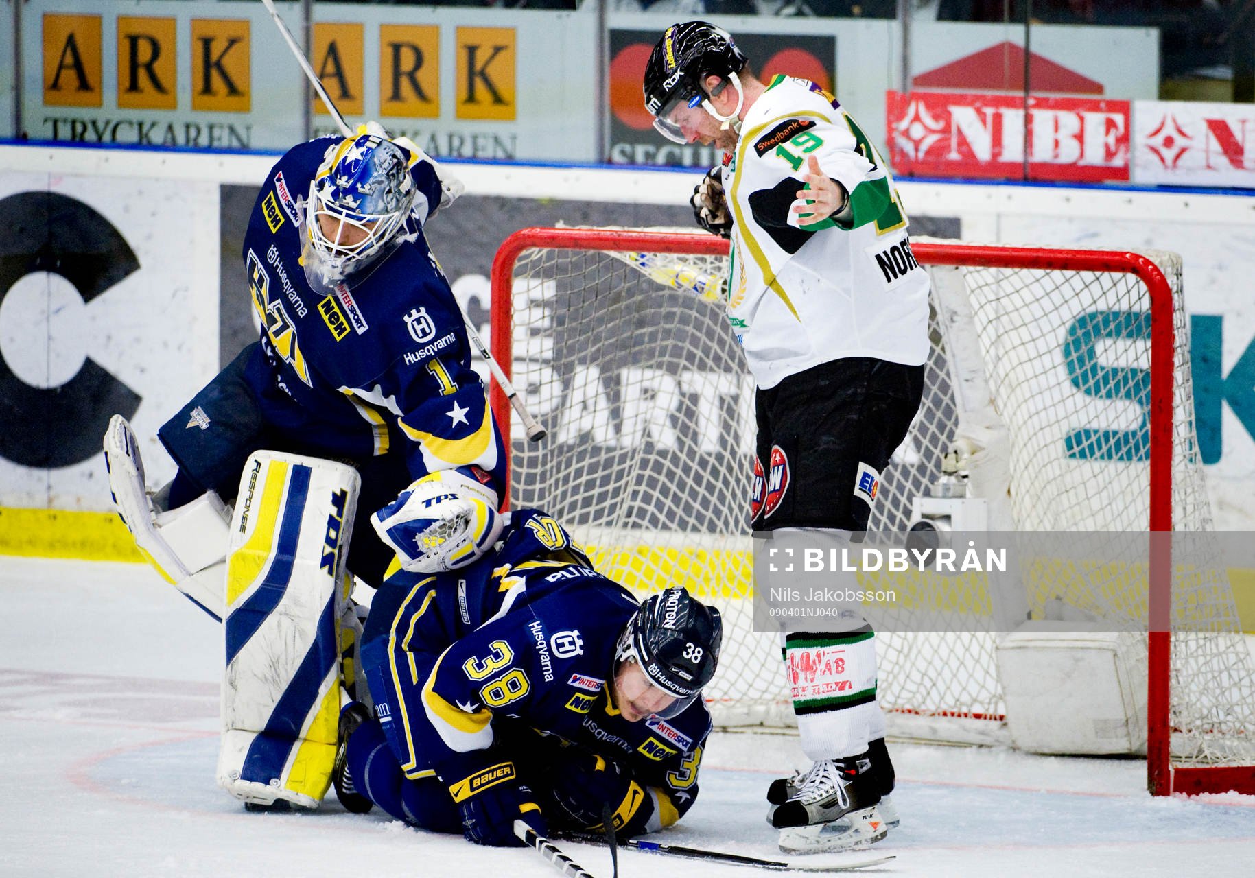 Stefan Liv, målvakt, Nichlas Torp, HV71, Peter Nordström,