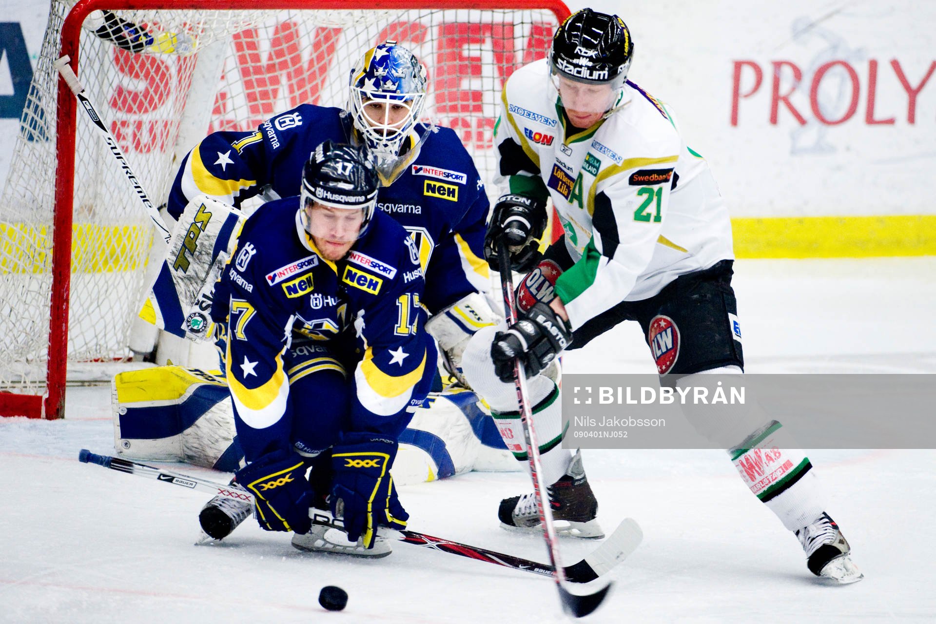 Stefan Liv, målvakt, Andreas Falk, HV71, Jörgen Jönsson,