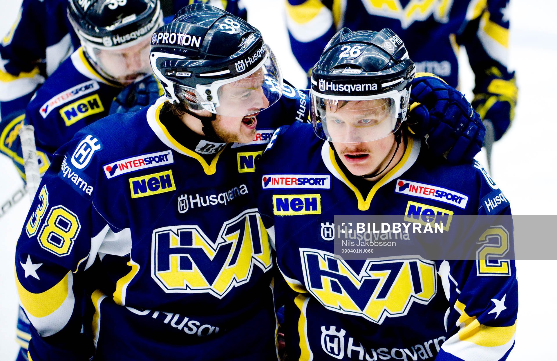 Nichlas Torp, Simon Önerud,  HV71 jubel