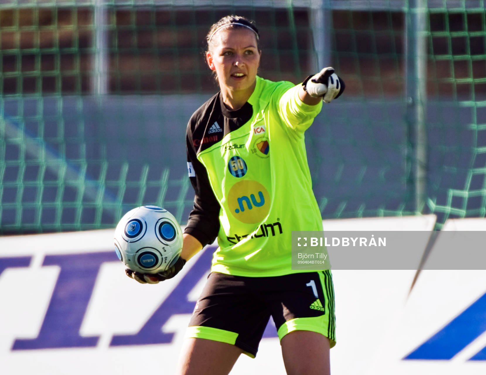 Gudbjörg Gunnarsdottir, målvakt