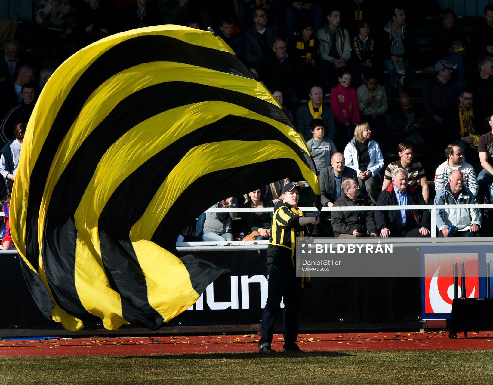 Häcken flagga, supporter