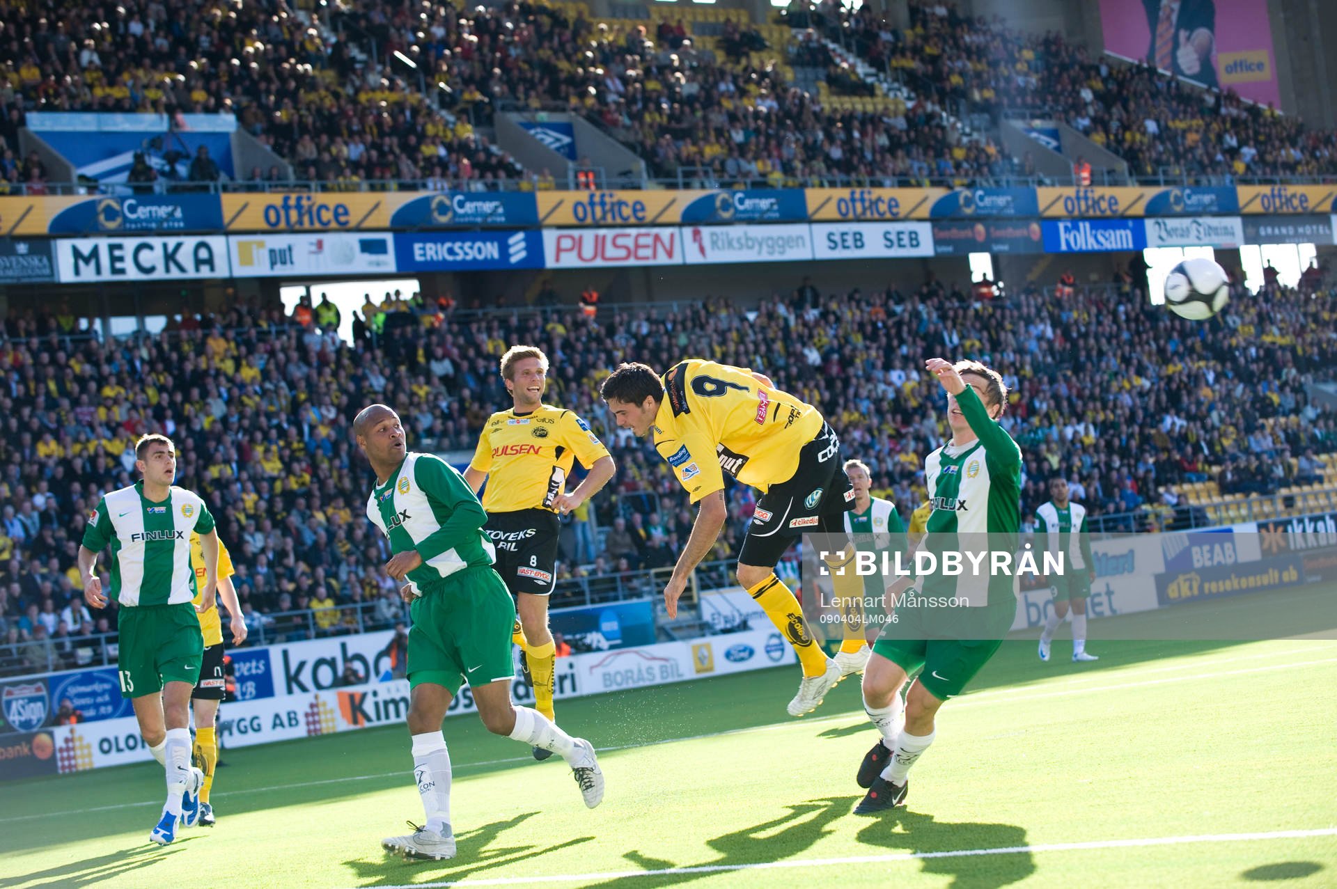 Anders Svensson och Denni Avdic framme och oroar