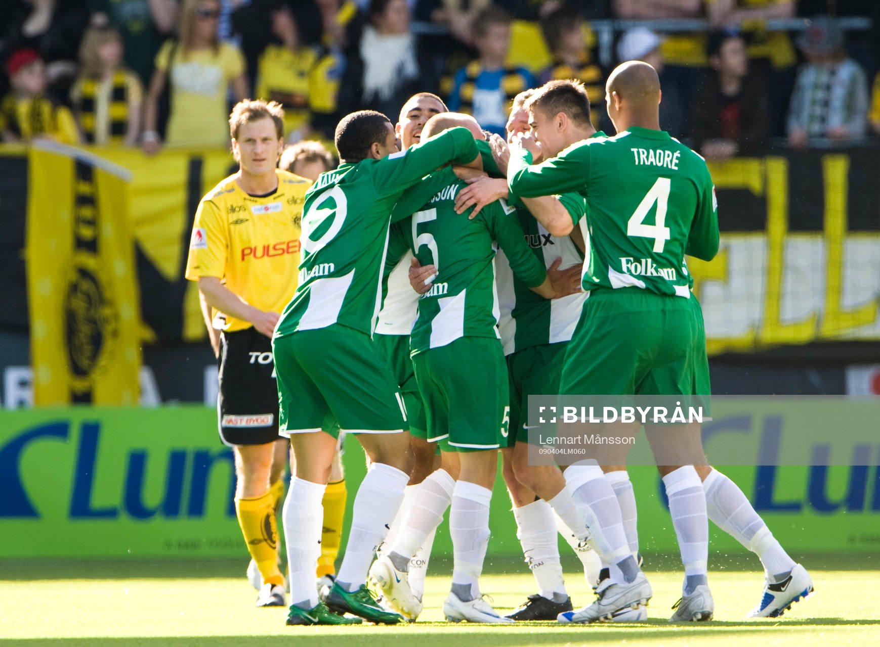 0-1 Emil Johansson, Bajen jubel, Daniel Mobaeck depp