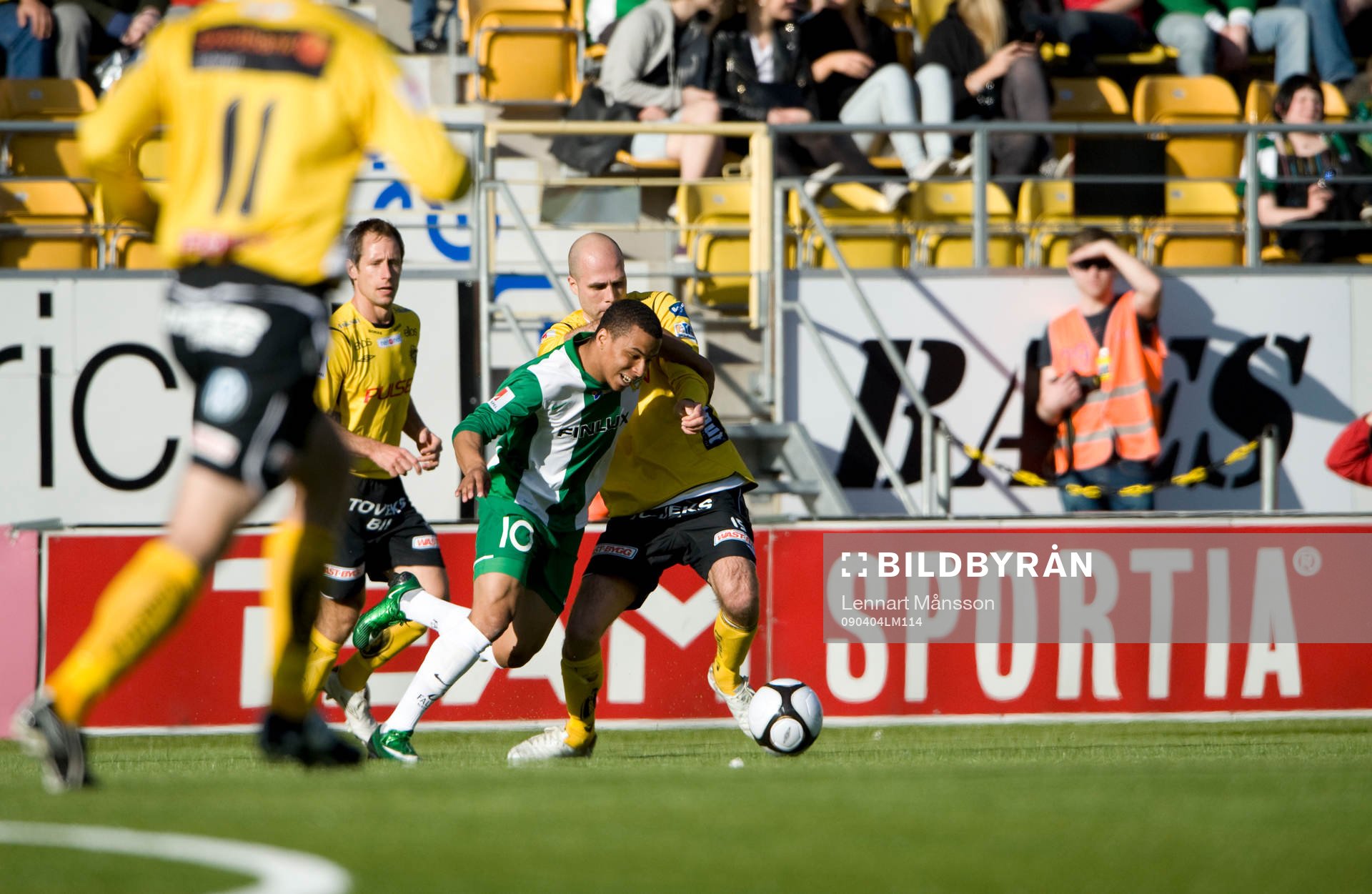 Charlie Davies, Hammarby och Teddy Lucic, Elfsborg. Team