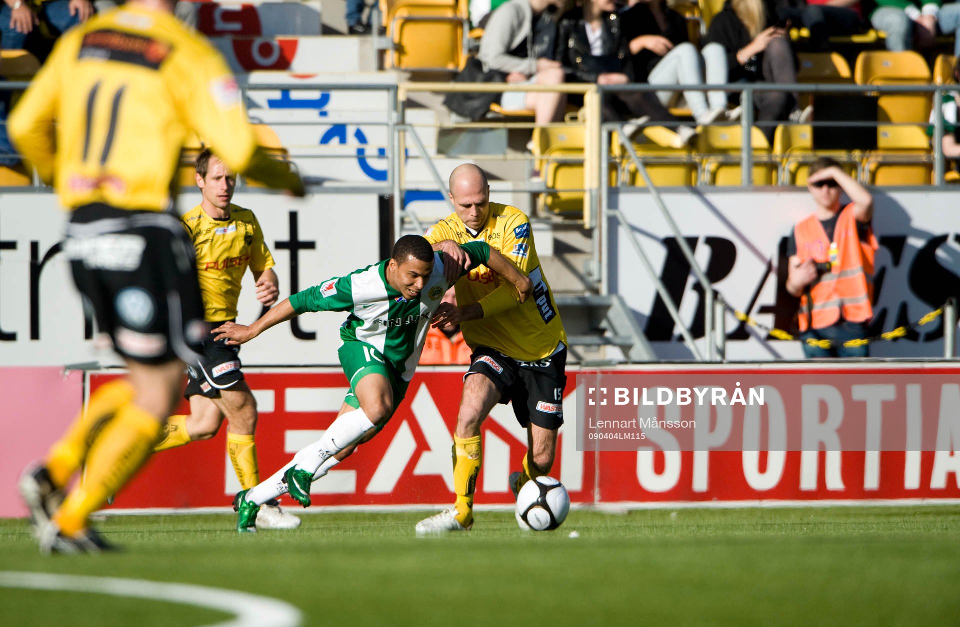 Charlie Davies, Hammarby och Teddy Lucic, Elfsborg. Team