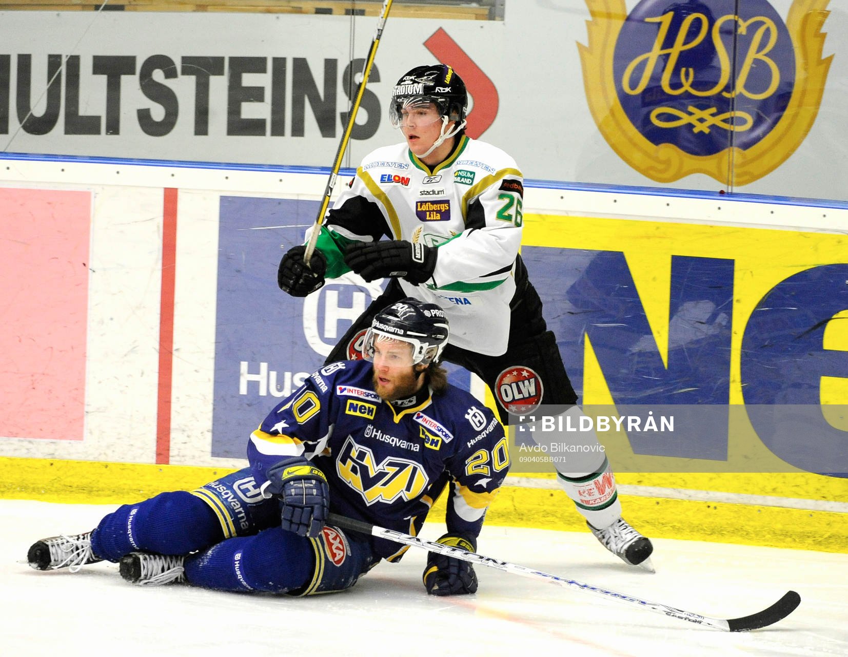 Marcus Johansson, Färjestad, Kamil Piros, HV71