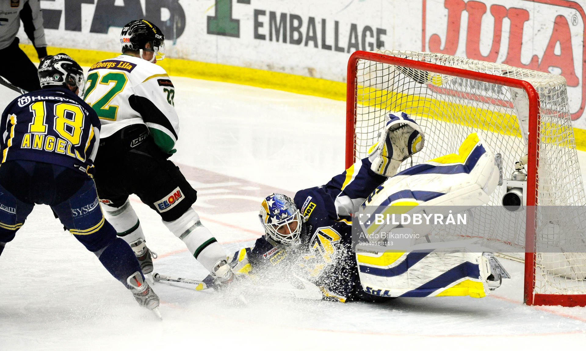 Stefan Liv, målvakt, Nicholas Angell, HV71, Pär Åslund,